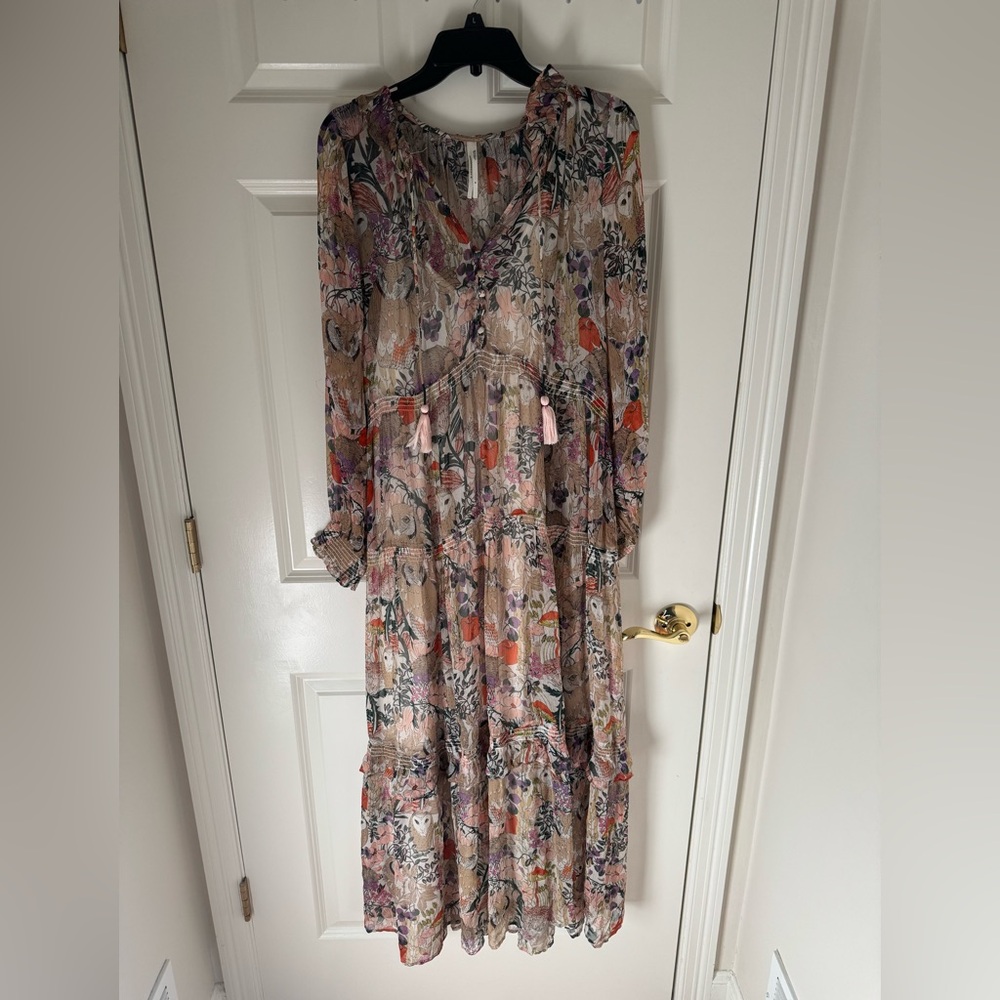 Anthropologie maxi dress
